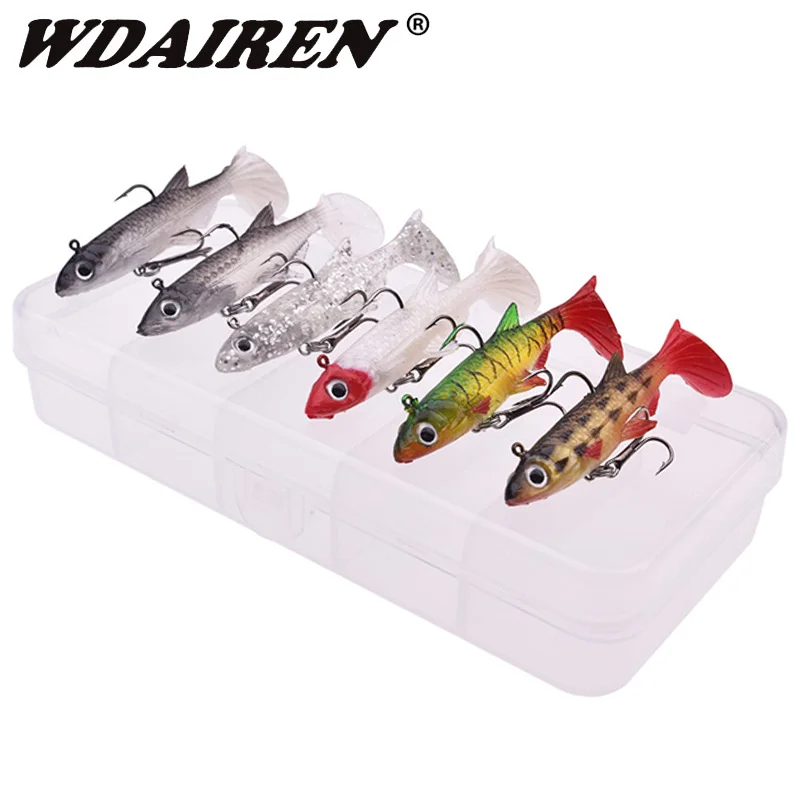 Señuelos de silicona 50mm 3,5g para cucharas jigging - imagen 5