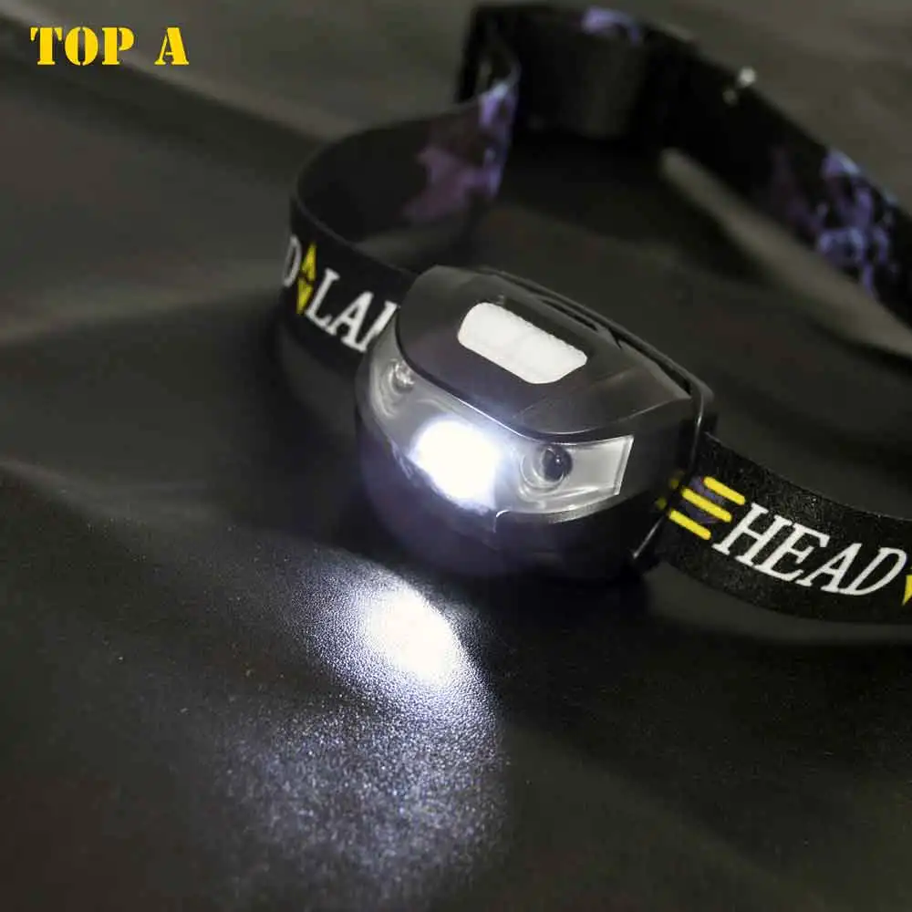Frontal LED recargable con sensor para pesca nocturna - imagen 5