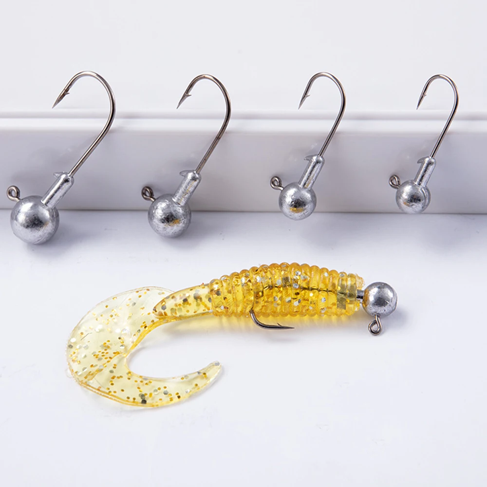 Anzuelos Jig Head Tungsteno para Vinilo – Pesca Mar