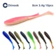 Chinook vinilo de silicona suave para pesca de mar con cola larga - imagen 3