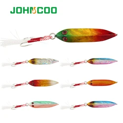 JOHNCOO Jigging Metal 20-30g – Señuelo artificial para lubina de mar