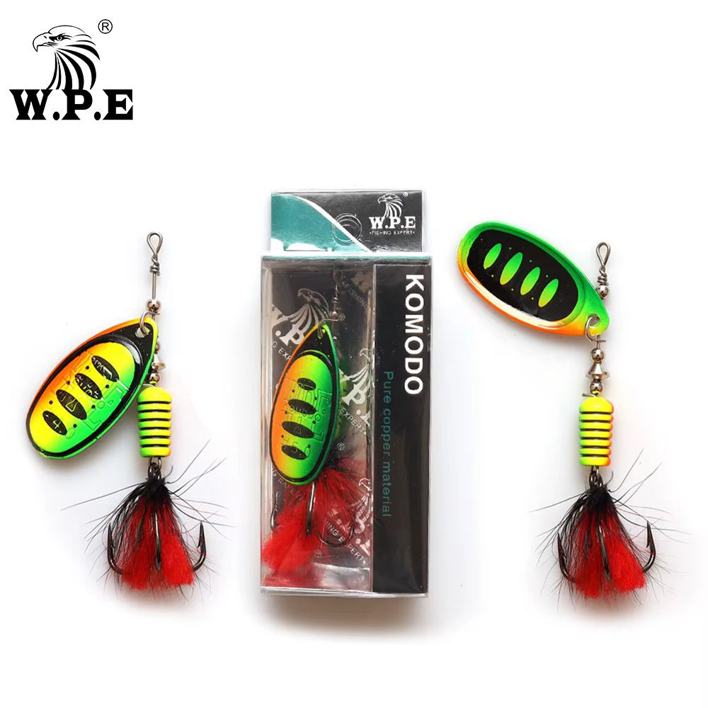 Komodo W.P.E. Spinner Metal Completo – Señuelo para Lubina - imagen 5