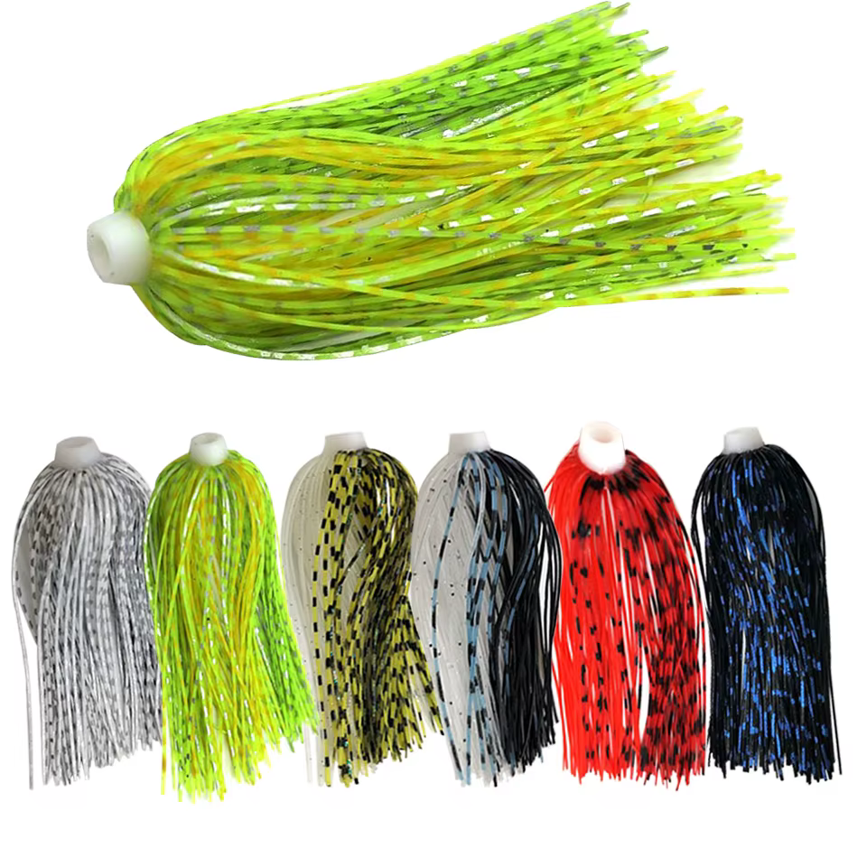 Faldón de silicona para buzzbait 70 mm – Repuesto elástico - imagen 5