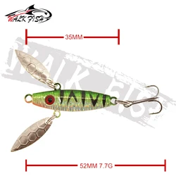 WALK FISH Swimbait reflectante 5,2 cm 7,7g