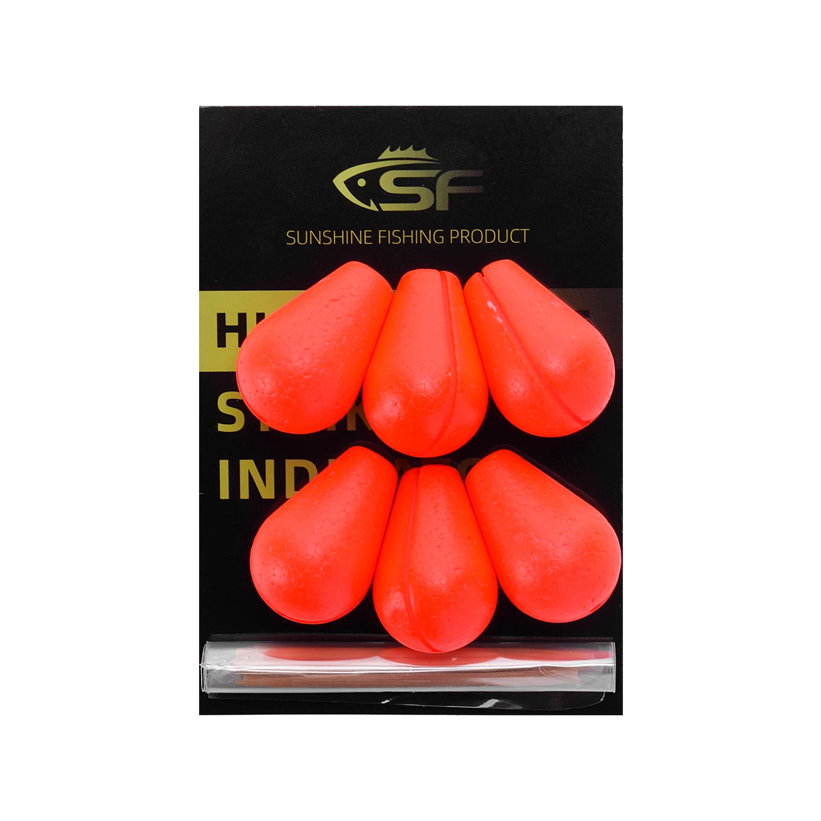 Comparativa de colores rojo y amarillo fluorescente