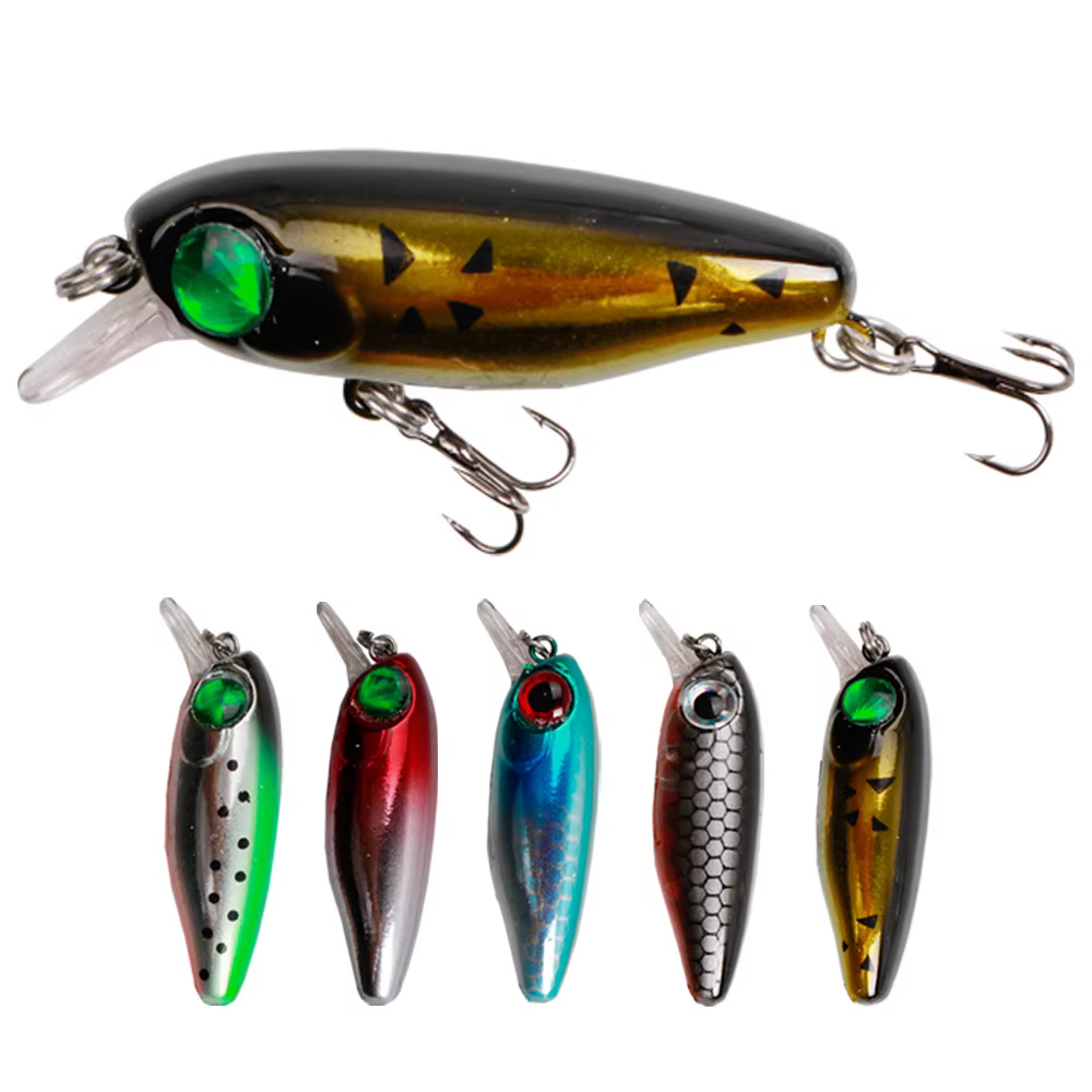 Mini Mino Flotante Wobbler Topwater para Black Bass - imagen 5
