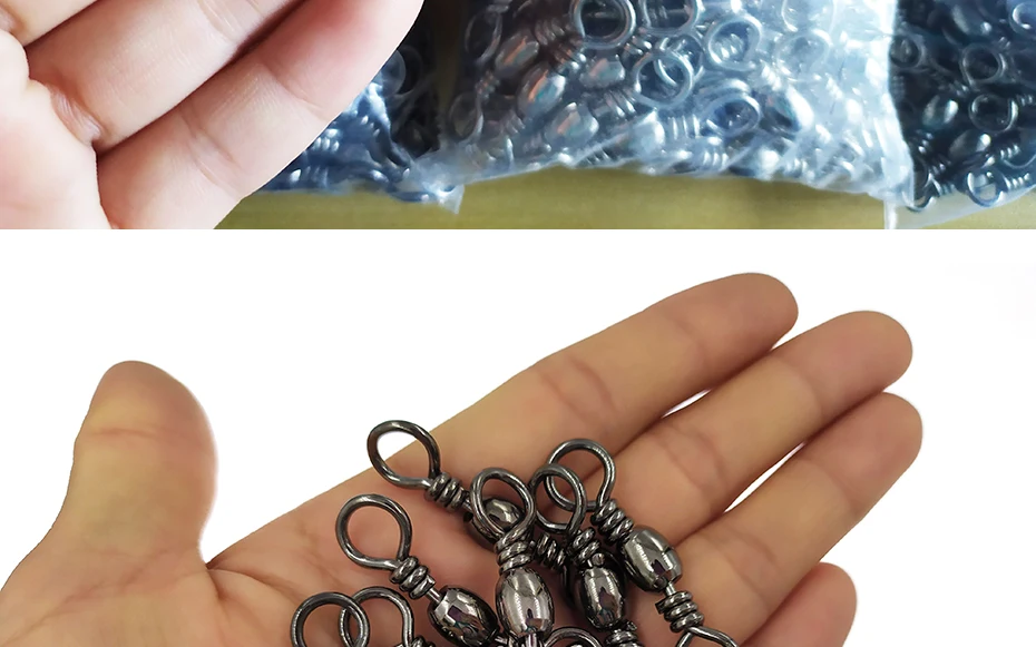 Detalles del giratorio para conector de anzuelo