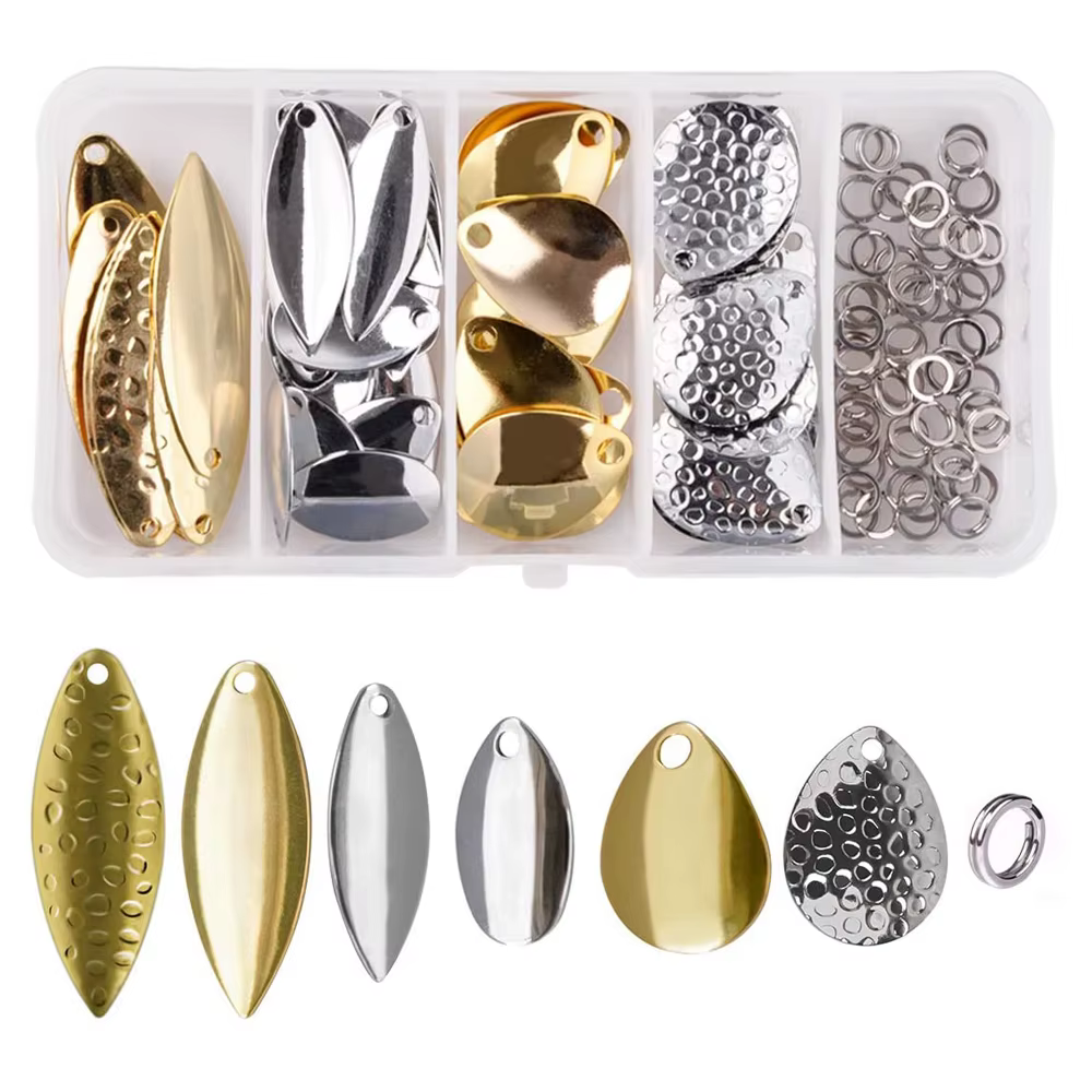 Easy Spin Colorado Willow Spinner Kit para spinnerbait lubina