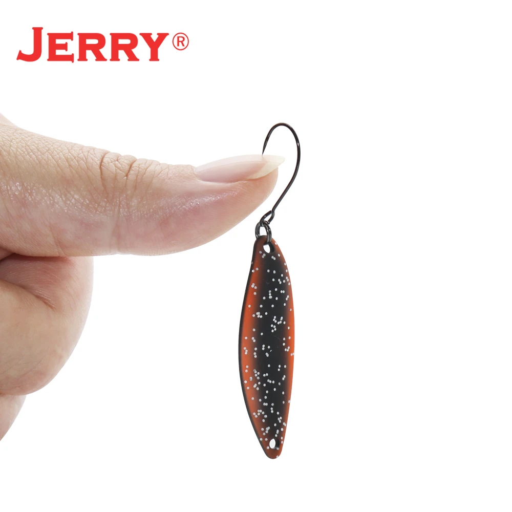 Jerry Micro – Señuelo giratorio ultraligero de latón para lago - imagen 5