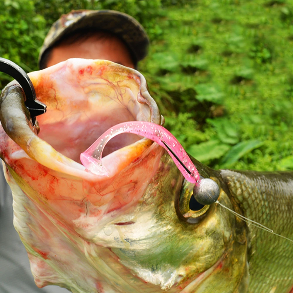 Hanlin Vinilos Swimbait T-Tail Predator Wobbles para spinning - imagen 3