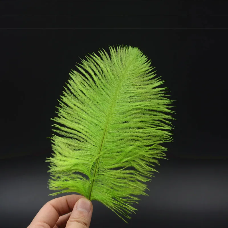 Plumas de avestruz en varios colores para fly tying