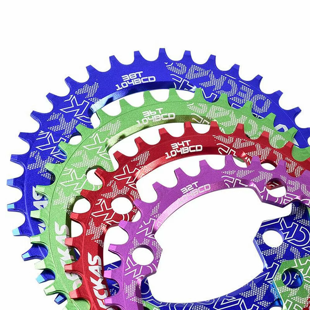 Piñones CNC de aluminio para BMX 32‑38T, 8‑11 velocidades - imagen 4