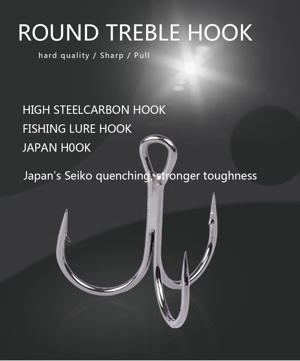 Anzuelos triples FTK en blister