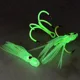 Señuelo luminoso nocturno para pulpo con anzuelo cuádruple - imagen 3