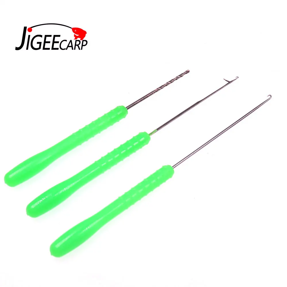 Herramientas para aparejos de carpa con aguja boilie y gancho - imagen 2