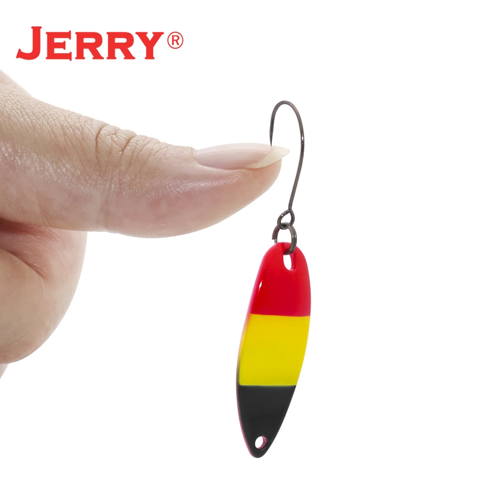Jerry Wobbler ultraligero – Cuchara giratoria para trucha y perca - imagen 4