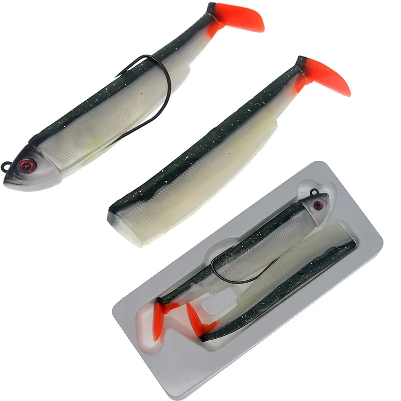 Anzuelo Jig con cabeza plomada 15g y 30g