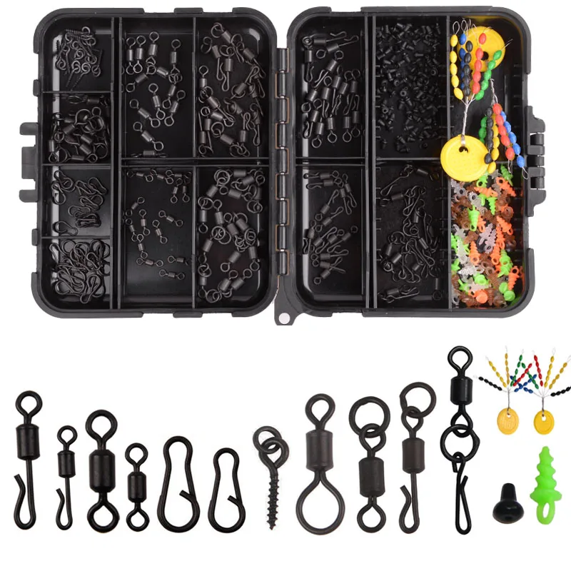 Acoples rápidos negro mate cuerpo largo - Accesorios pesca carpa - imagen 3