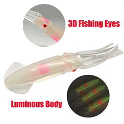 Wobbler Luminoso para Pesca Marina – Señuelo Calamar Pulpo