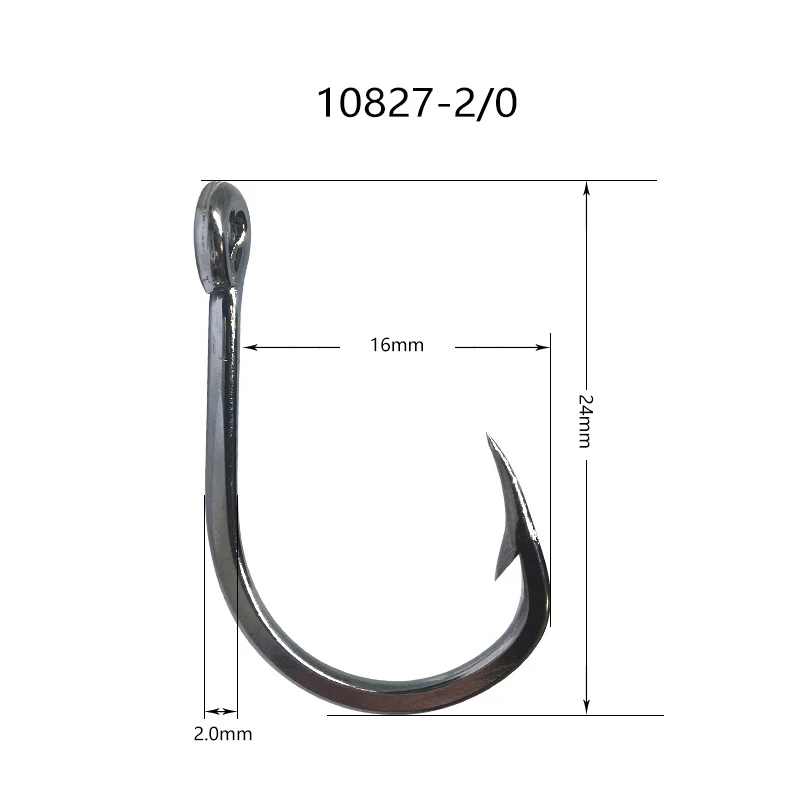 DORISEA 10827 Anzuelo Jig Assist de Acero Inoxidable Talla 4 - imagen 2