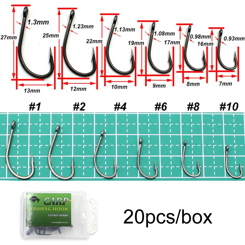 Anzuelos Carpa PTFE - Vástago Curvo - imagen 5