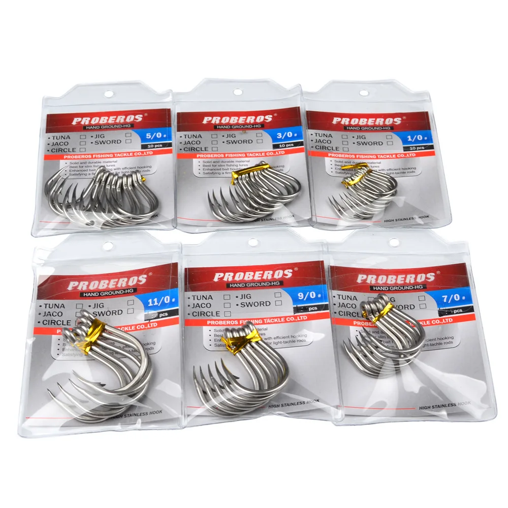 Jigs de acero inoxidable con púas para pesca en mar - imagen 4