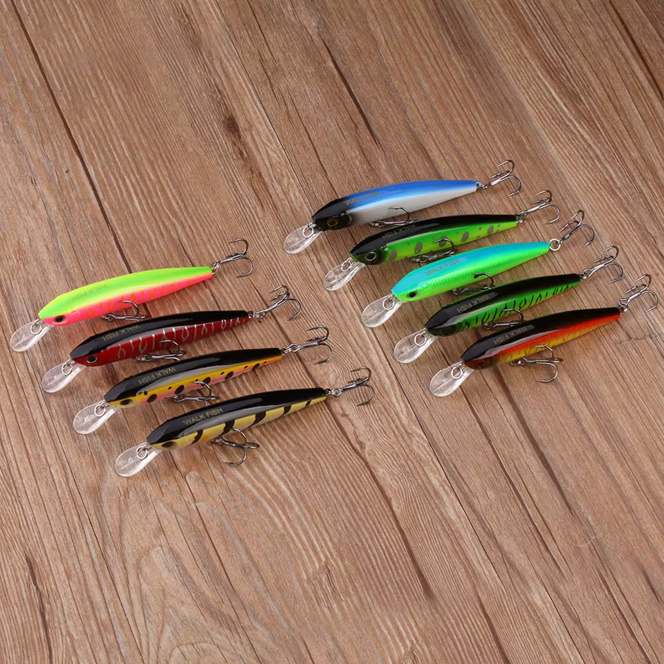 Walk Fish Wobbler Minnow 100mm 10g – Cebo jerkbait para lubina - imagen 4