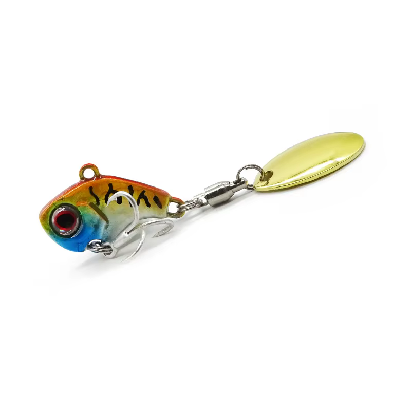 Metal Vib Jig Spinner Oscilante – Cuchara de Invierno para Pesca - imagen 2