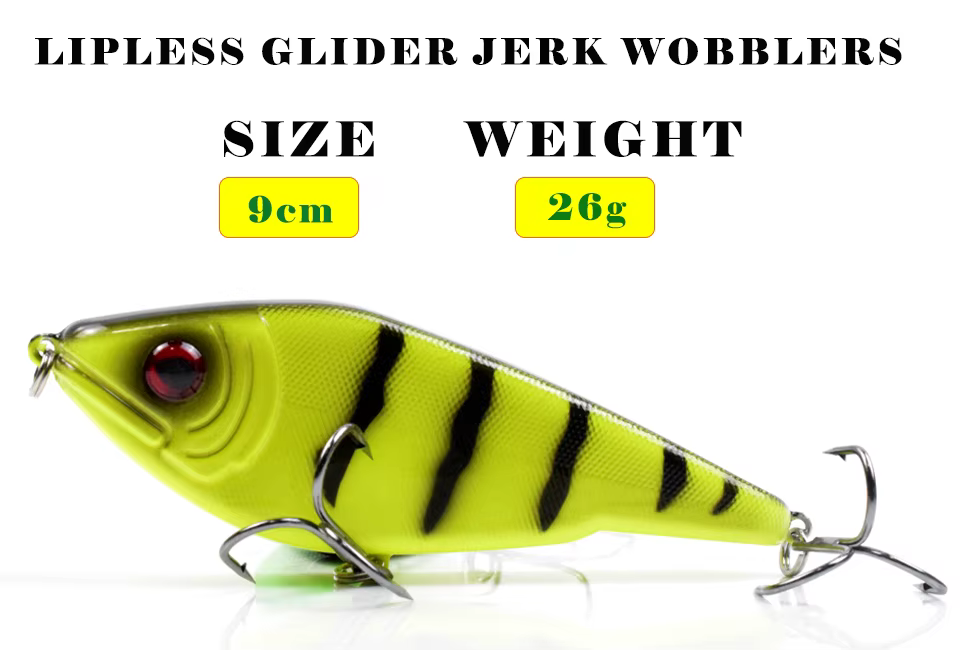 CCLTBA Jerk Bait detalle colores