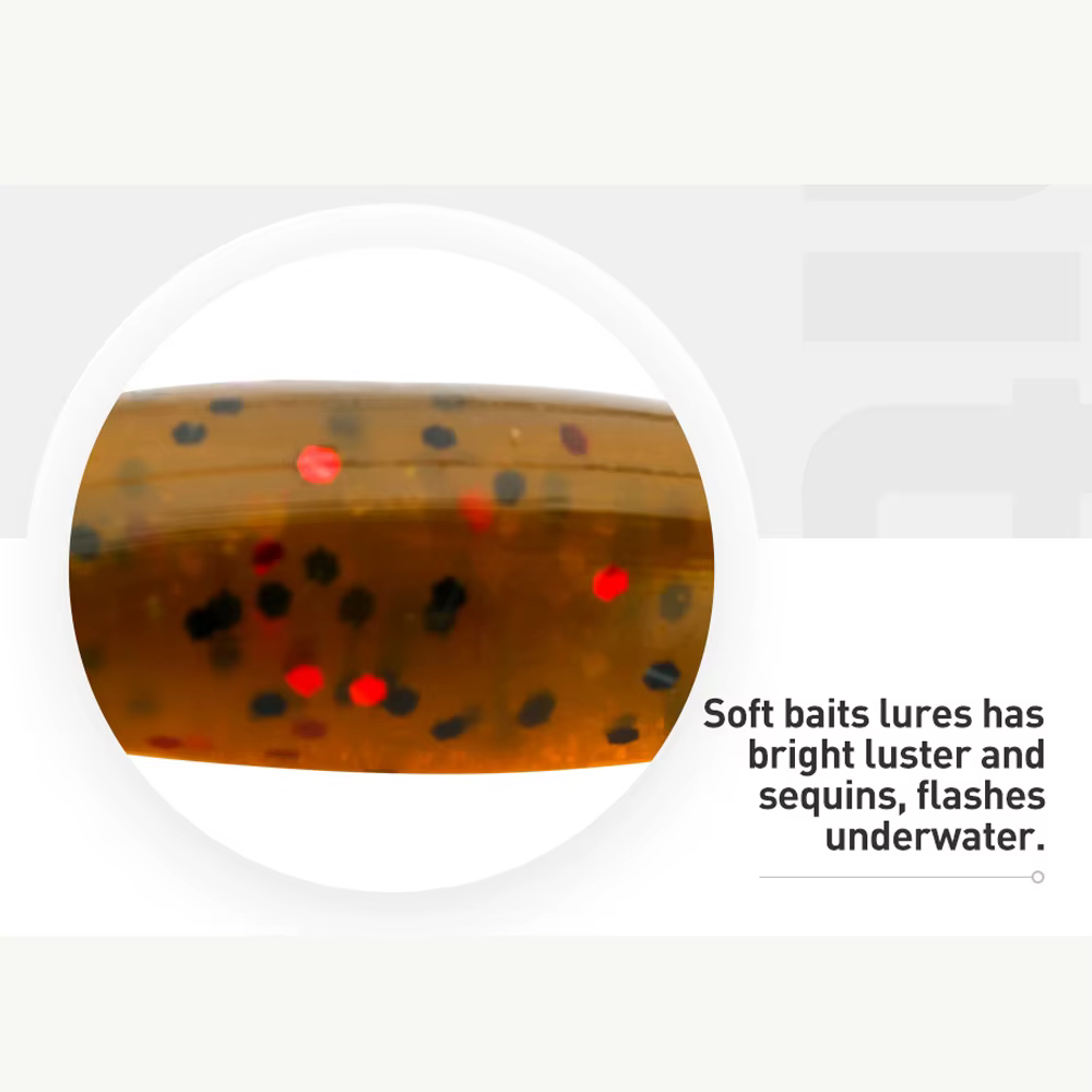 Señuelo Gusano Swimbait – Silicona flexible para pesca - imagen 2