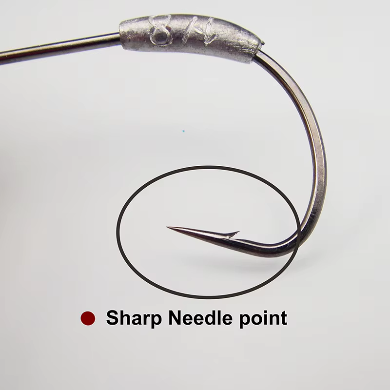 Anzuelo Jig Head KESFISHING de acero al carbono para vinilos - imagen 3
