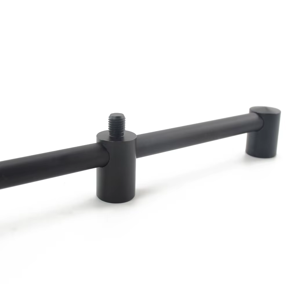 Soporte de aluminio para 3 cañas de pescar – Portacañas organizador - imagen 3