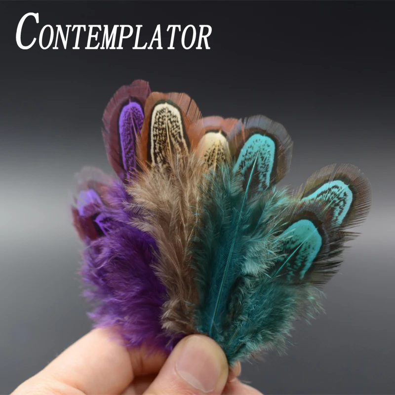 Plumas de faisán natural para montaje de moscas - imagen 2
