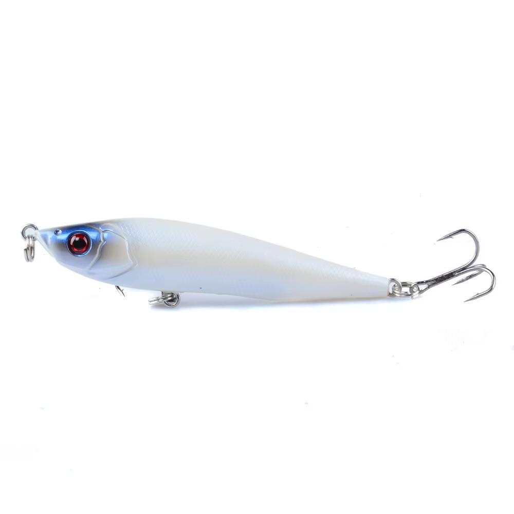 Crankbait Minnow flotante para lucio – Señuelo minnow de agua salada - imagen 4