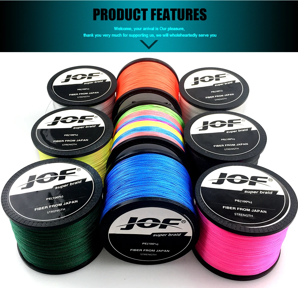 Detalle del trenzado suave de la línea JOF