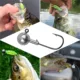 Anzuelos Jig Head redondos para vinilo y lombriz – pesca de crappie - imagen 4