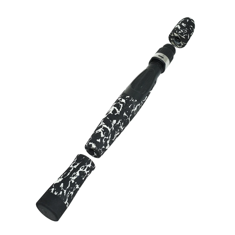 Kit de mango camuflaje negro ajustable para caña spinning y casting