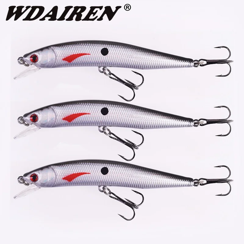Minnow Wobbler 10cm Flotante – Señuelo para lubina