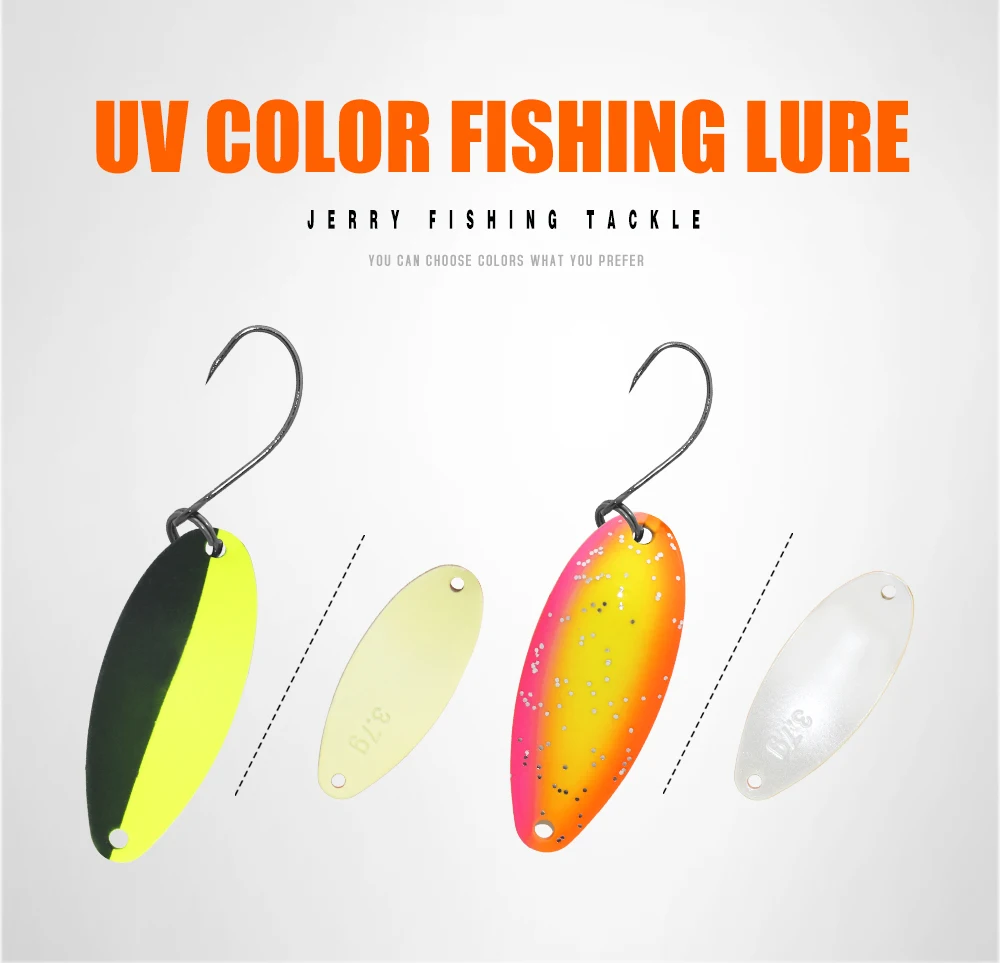 Cucharas de pesca Jerry Serpent Micro en latón