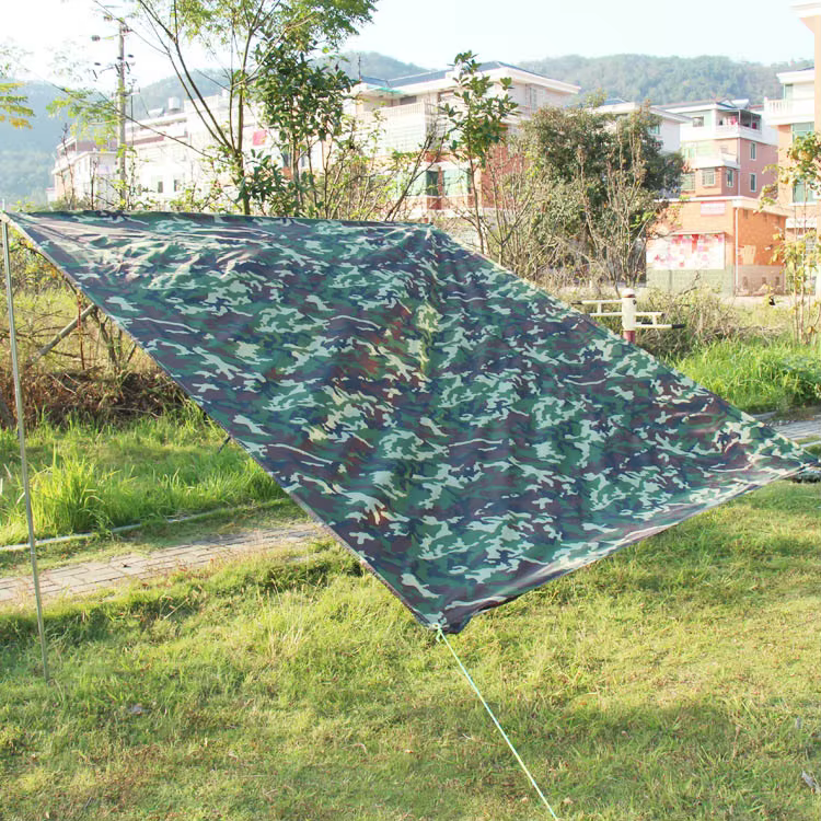 Toldo camuflaje impermeable para pesca y acampada plegable - imagen 4