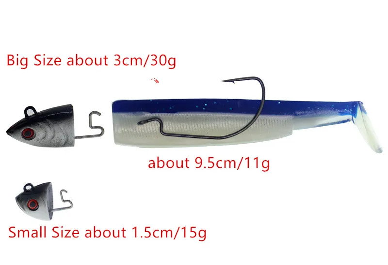 Jig de pesca océano WLDSLURE vista general