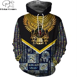 Sudadera con capucha estampado 3D Ojo de Horus Harajuku unisex otoño