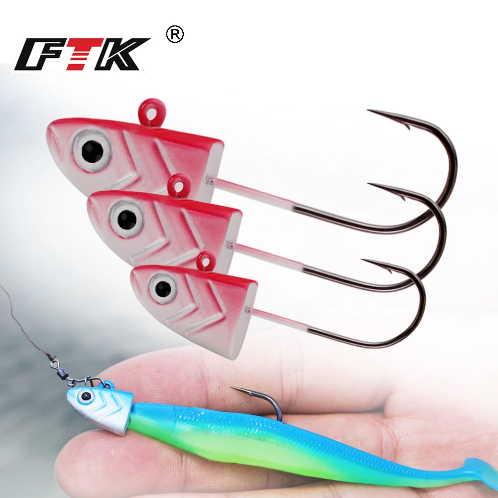 FTK Jig Head Manivela - Anzuelo Marino para Vinilo - imagen 5