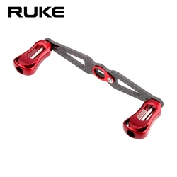 RUKE Mango y perilla de carbono para carrete de pesca