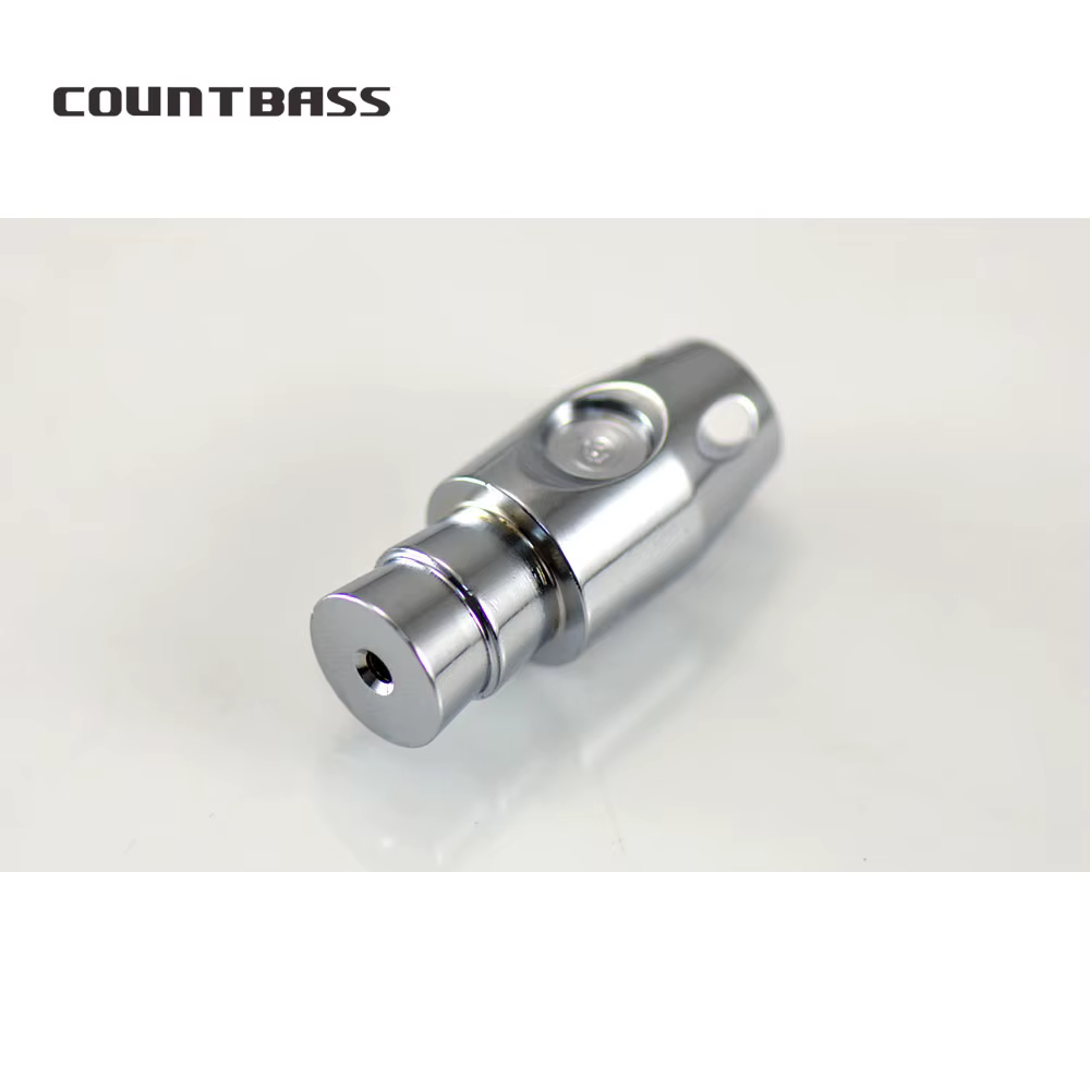 Cabezas de torpedo Countbass Jet Head – Latón niquelado para curricán - imagen 2