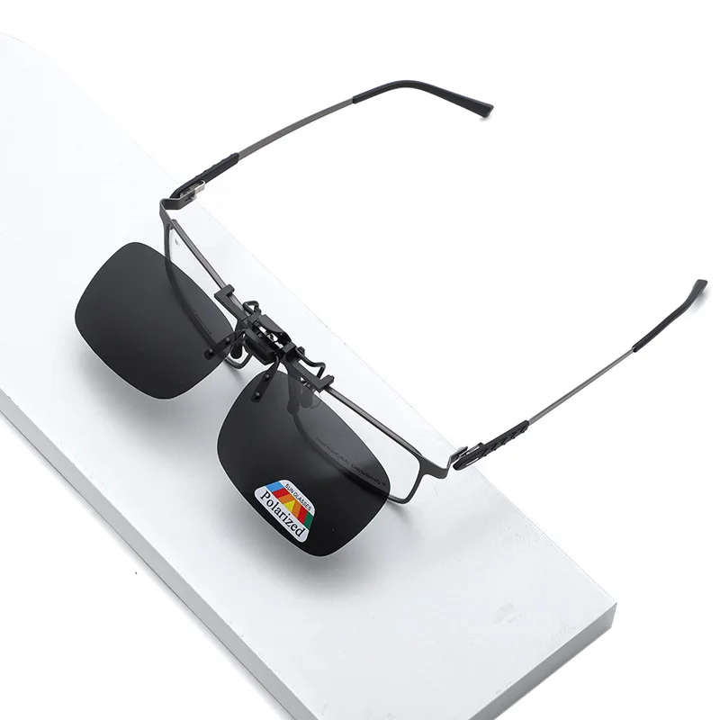 Gafas de sol polarizadas con clip para pesca
