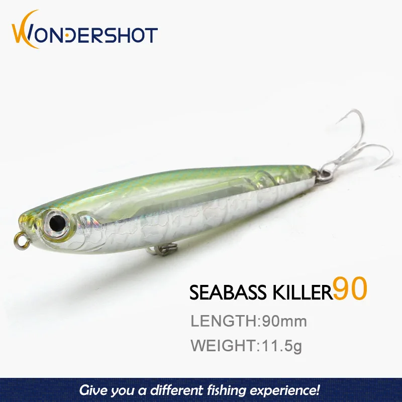 Wondershot D02 Sparrow - Señuelo flotante para lubina