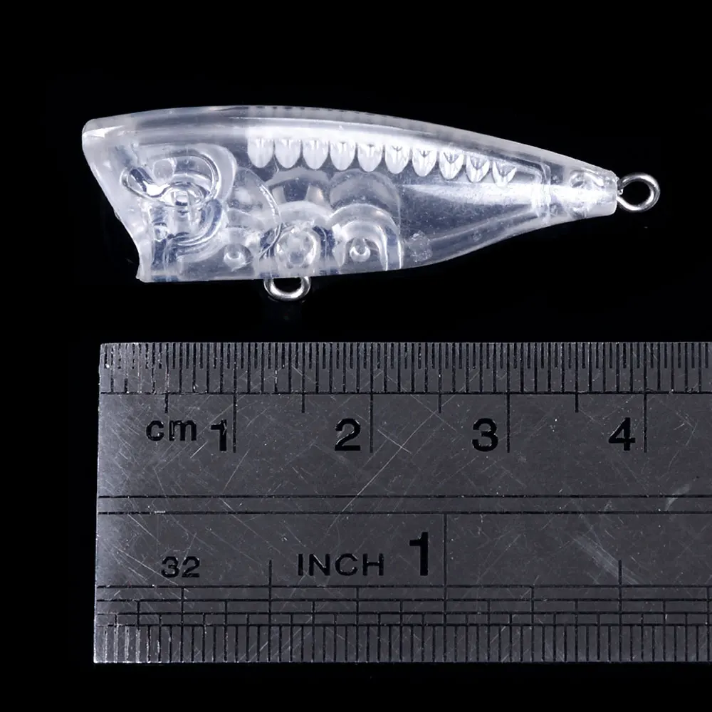 Señuelo micro popper DIY ultraligero para trucha y panfish - imagen 4