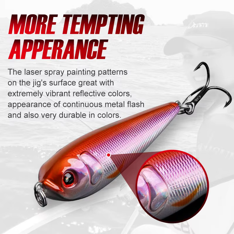 NOEBY Stickbait Variable 80mm 20,5g – Lubina sinking - imagen 3