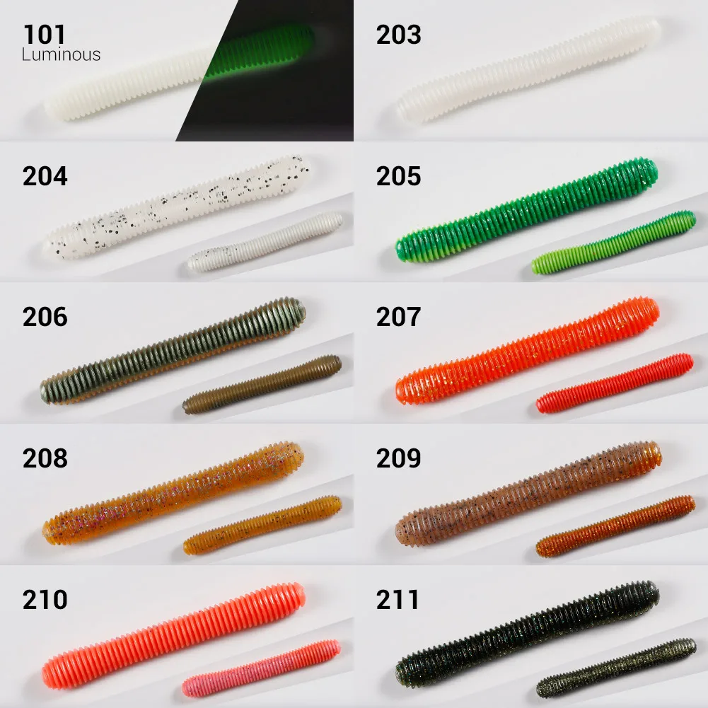 NOEBY Swimbait Vinilo Cabeza de Plantilla para Lubina - imagen 2